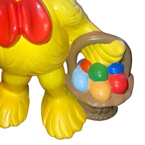 Vintage 1970s Ceramic Atlantic Mold Rare Easter Boy in Chicken Suit Hand Painted - Picture 4 of 6